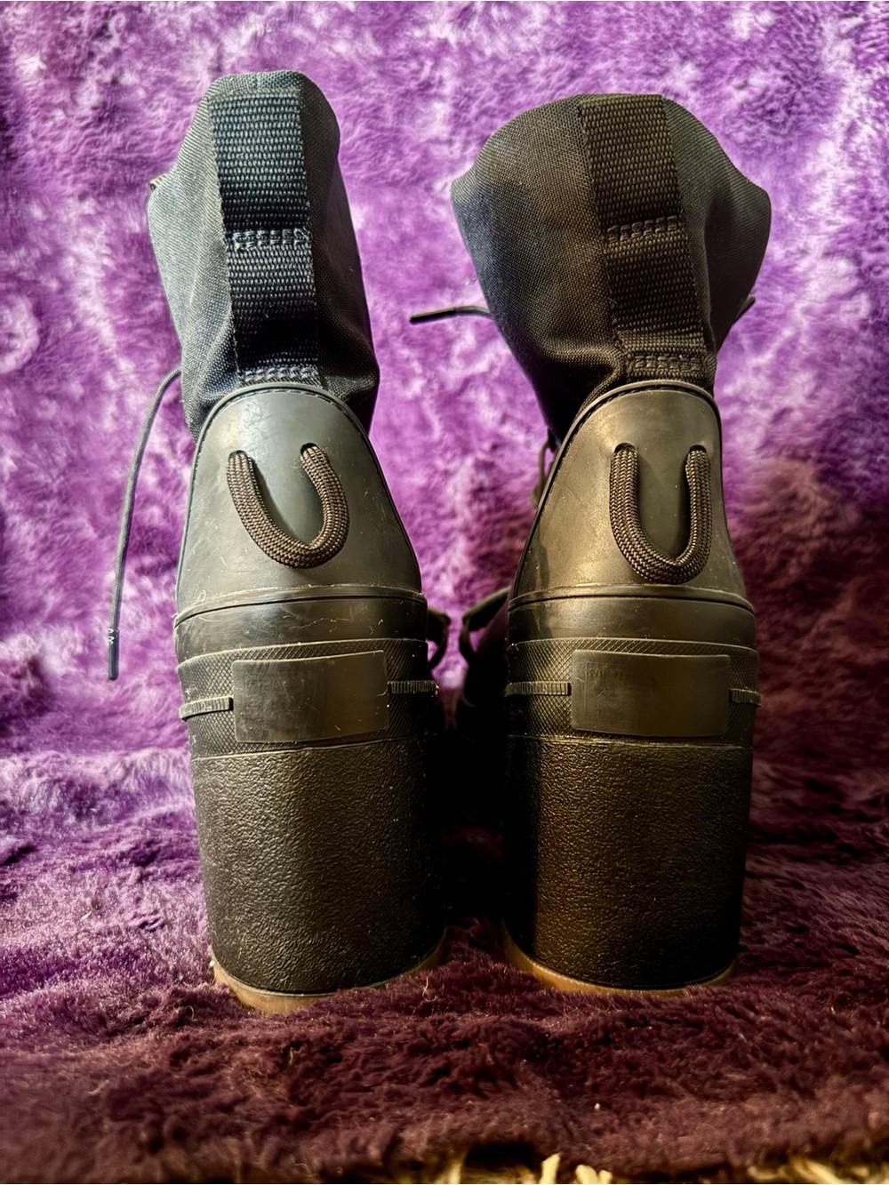 Converse Black Women's High-Top Canvas Sneaker - Picture 2 of 7